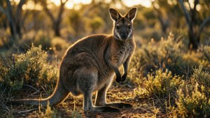 Golden Hour Wallaby