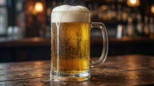 Golden Lager Frosty Pint