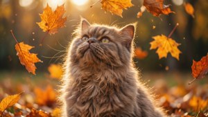 Golden Leaf Gaze