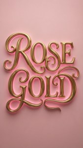 Golden Lettering