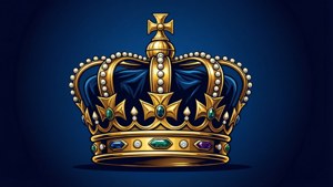 Golden Majesty Crown