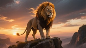 Golden Mane Sunset