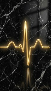Golden Marble Heartbeat