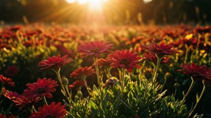 Golden Marguerite Hour