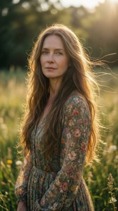 Golden Meadow Portrait