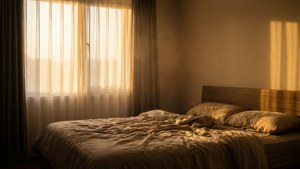 Golden Morning Bedroom