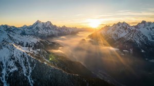 Golden Mountain Dawn