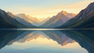 Golden Mountain Lake