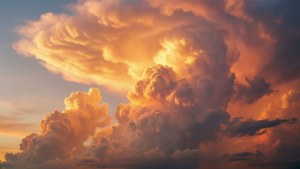 Golden Nimbus Sunset