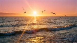 Golden Ocean Dawn