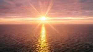 Golden Ocean Sunrise
