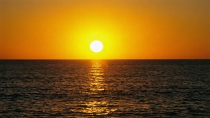 Golden Ocean Sunset