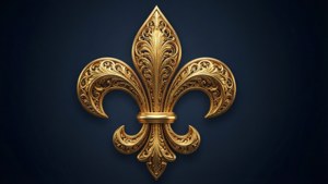 Golden Ornate Fleur