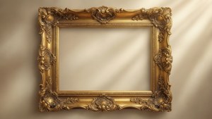 Golden Ornate Frame