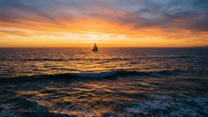 Golden Pacific Sunset