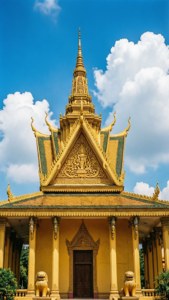 Golden Pagoda at Wat Phnom