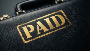 Golden Paid on Leather
