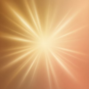 Golden Peach Sunburst