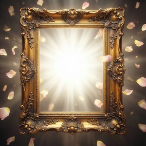 Golden Photo Frame
