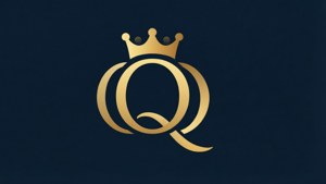 Golden Queen Logo Vector