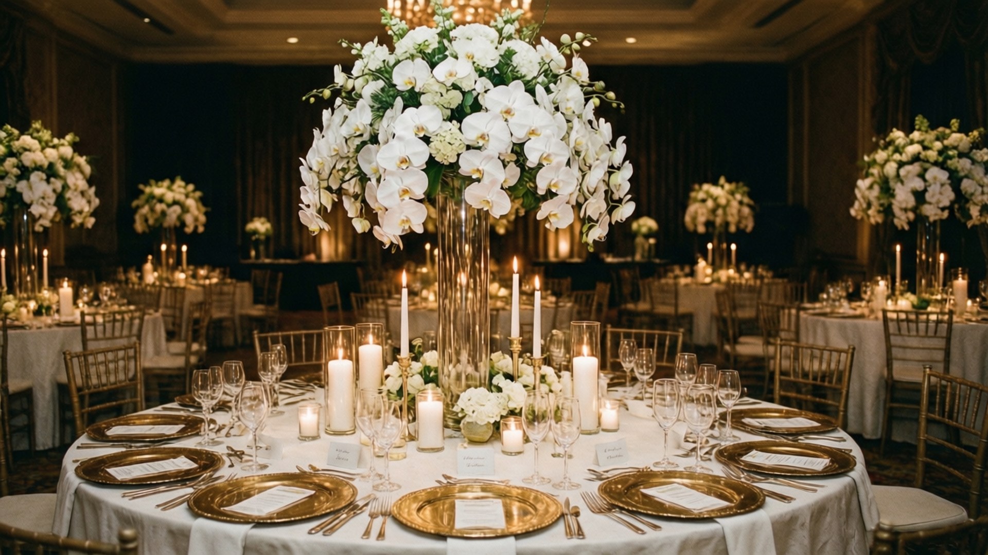 Golden Reception by Wallpapers.art Studio