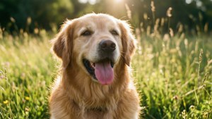 Golden Retriever Smile