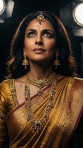 Golden Saree Regal