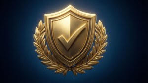 Golden Shield Badge