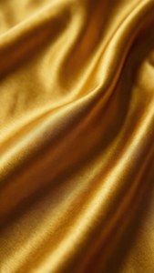 Golden Silk Drape