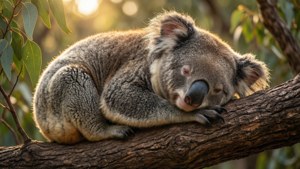 Golden Slumber Koala