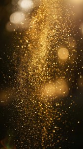 Golden Sparkle Dust