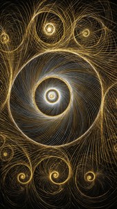 Golden Spiral Swirl