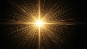 Golden Star Flare