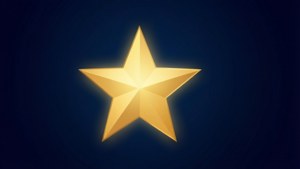 Golden Star Minimalist