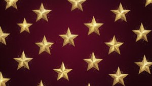 Golden Stars Pattern