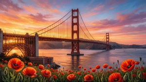 Golden State Sunset