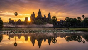 Golden Sunrise at Angkor Wat