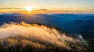 Golden Sunrise Clingmans Dome