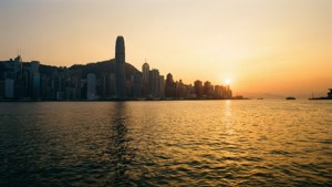 Golden Sunrise Over Water