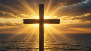Golden Sunset Faith