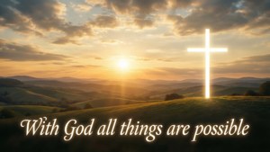 Golden Sunset Faith