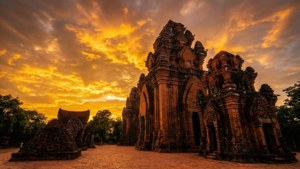 Golden Sunset Sanctuary