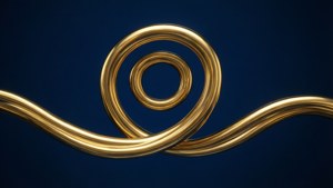 Golden Swirl Luxury