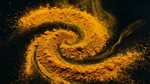 Golden Swirls of Turmeric