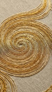 Golden Thread Swirl