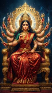 Golden Throne Goddess