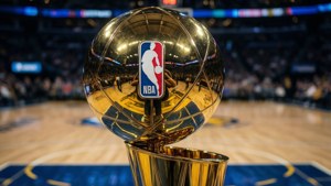 Golden Trophy Close-up