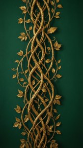 Golden Vine Vertical Divider
