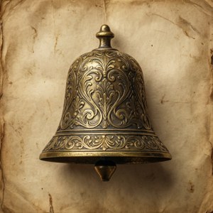 Golden Vintage Bell
