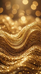 Golden Wave Glitter